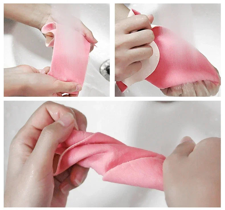 Soft Washable Toilet Seat Cover Pads – 2 Pairs | Thickened