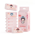 64-Pack Mini Disposable Wet Wipes | Portable Travel Size