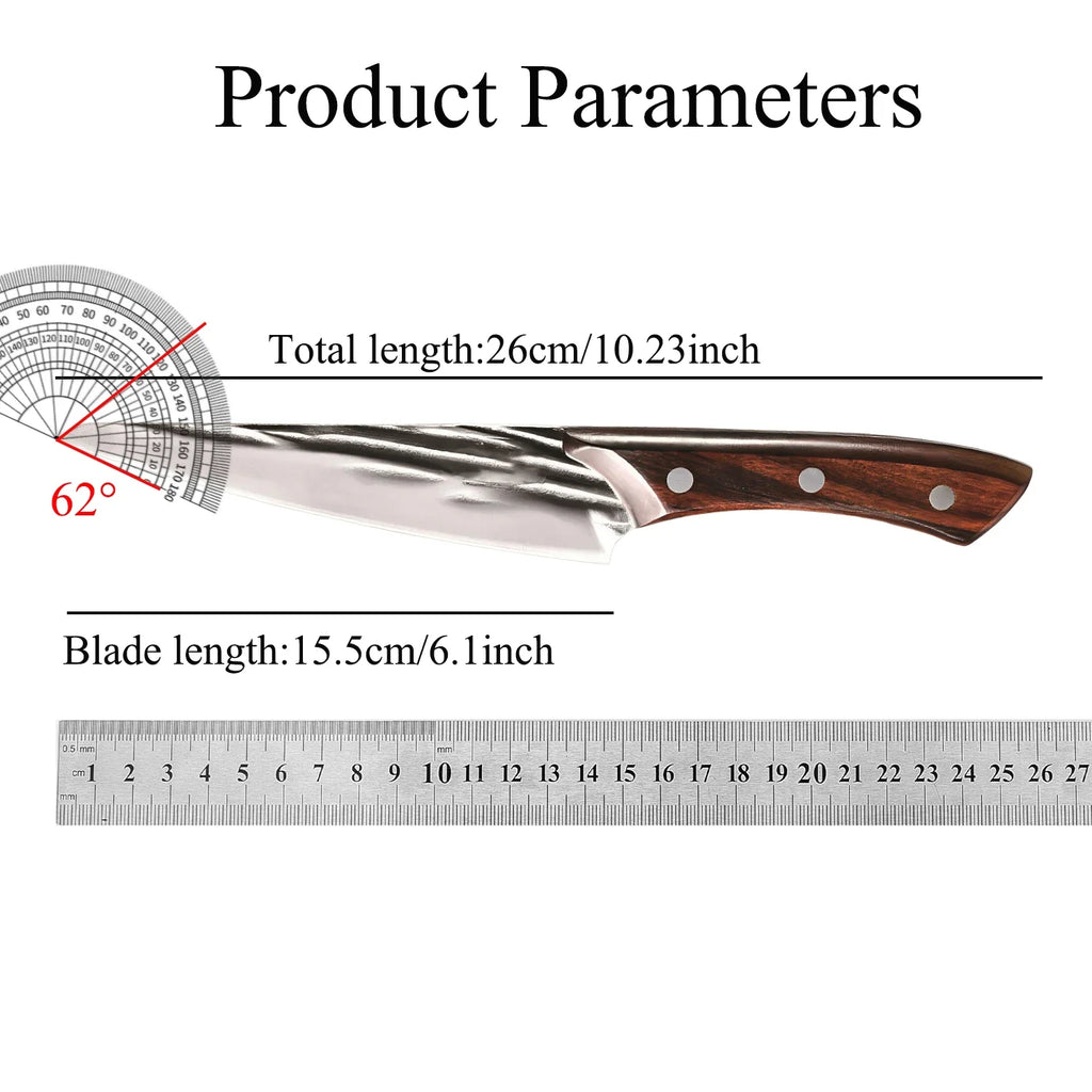 Stainless Steel Boning Knife Set 1/2/3 Pcs – Sharp Kitchen Knife