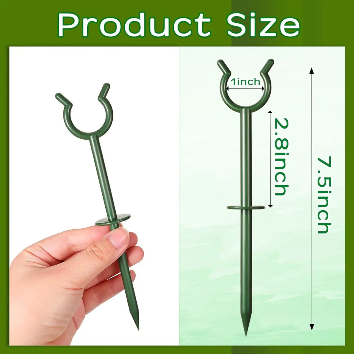 10-Pack Garden Hose Guide Stakes – Anti-Tangle Lawn Irrigation