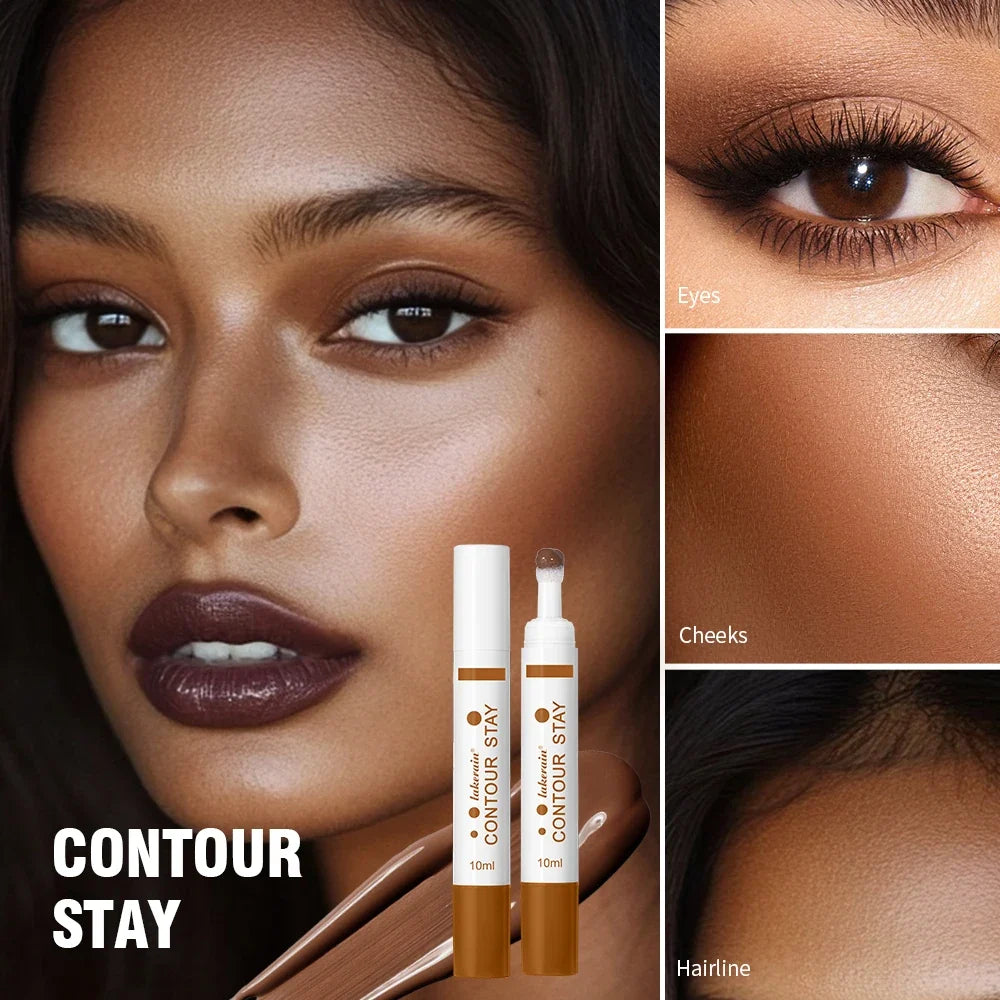 Lakerain 6-Shade Liquid Contour Cream – Long-Wear Bronzer