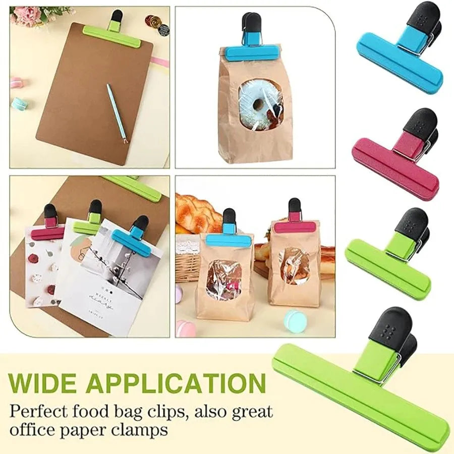 Various Sizes Grocery Bag Clip Plastic Heavy Duty Closure Handle Food