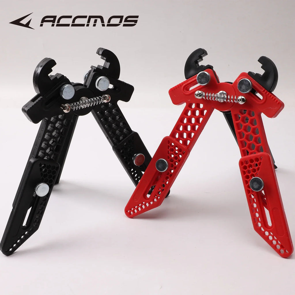 3 Legs Compound Bow Stand Stabilization Archery Kick Rack Prevents