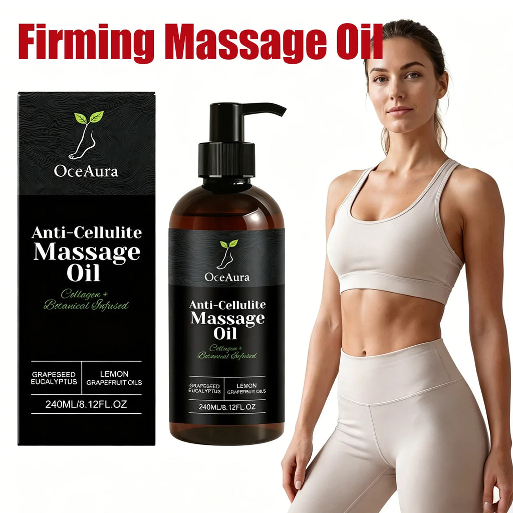 OceAura Collagen Firming Body Oil – Tighten & Nourish Skin 240ml
