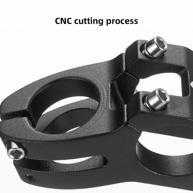 CNC Aluminium MTB & Road Bike Handlebar Stem 45mm 28.6/31.8mm