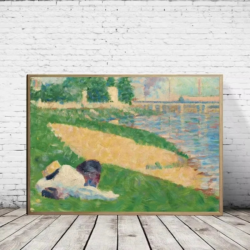 Georges Seurat Sunday Afternoon Canvas Print | Wall Art Décor