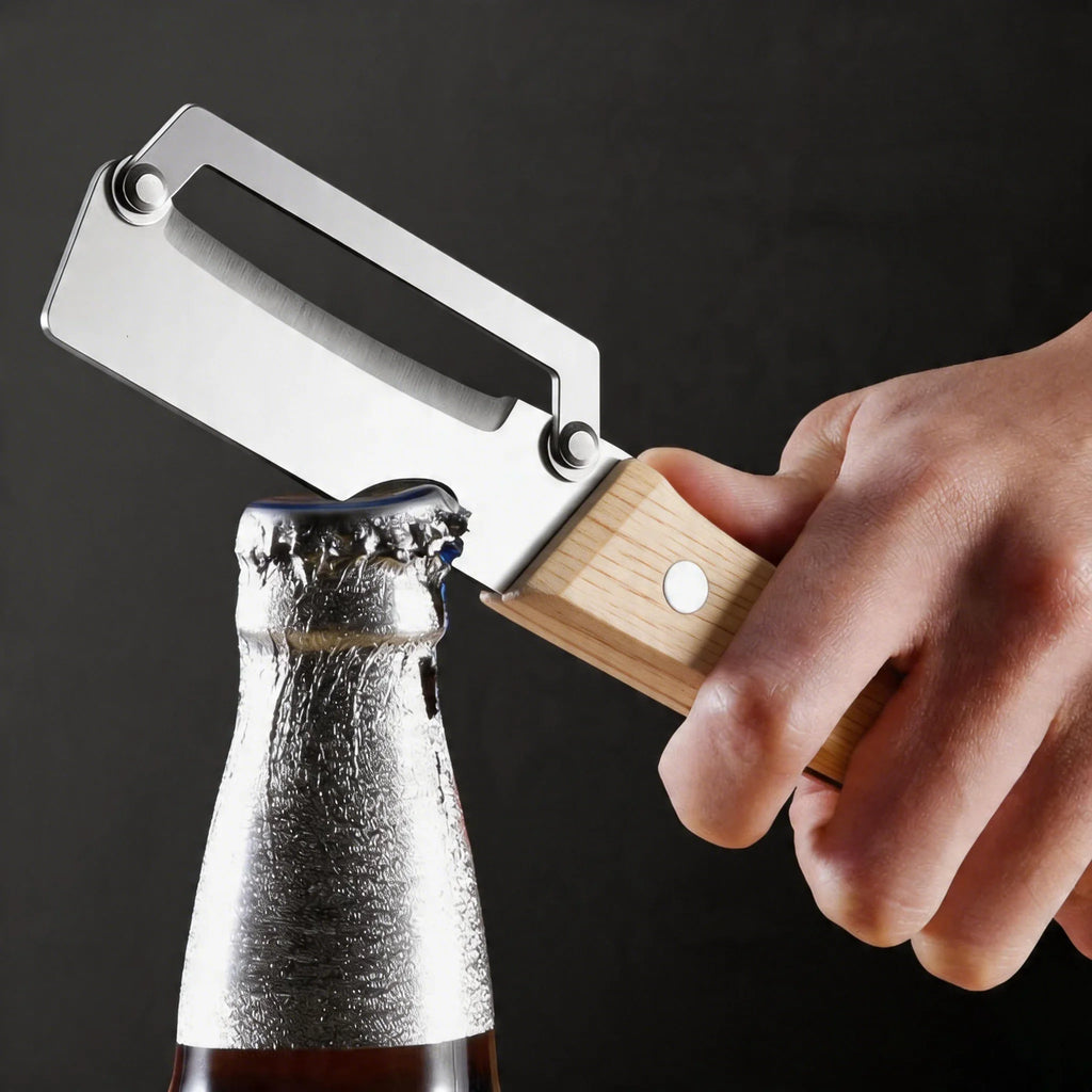 Stainless Steel Peeler with Wooden Handle | Fruit & Veg