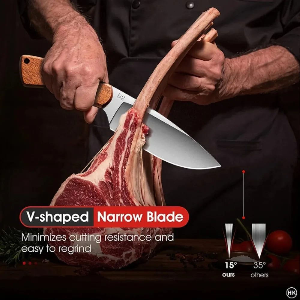 PLYS Stainless Steel Cleaver & Slicing Kitchen Knife – Sharp