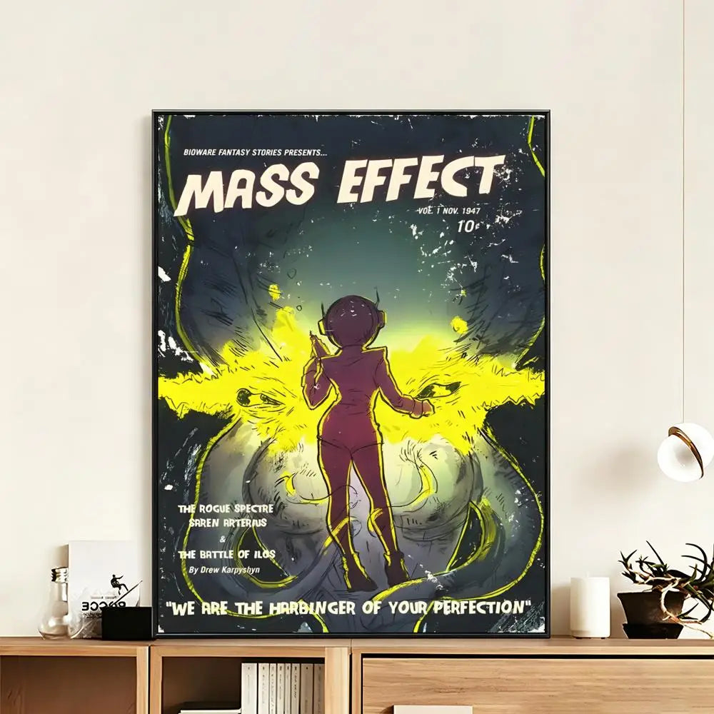 Mass Effect Legendary Edition HD Wall Poster | Gaming Decor