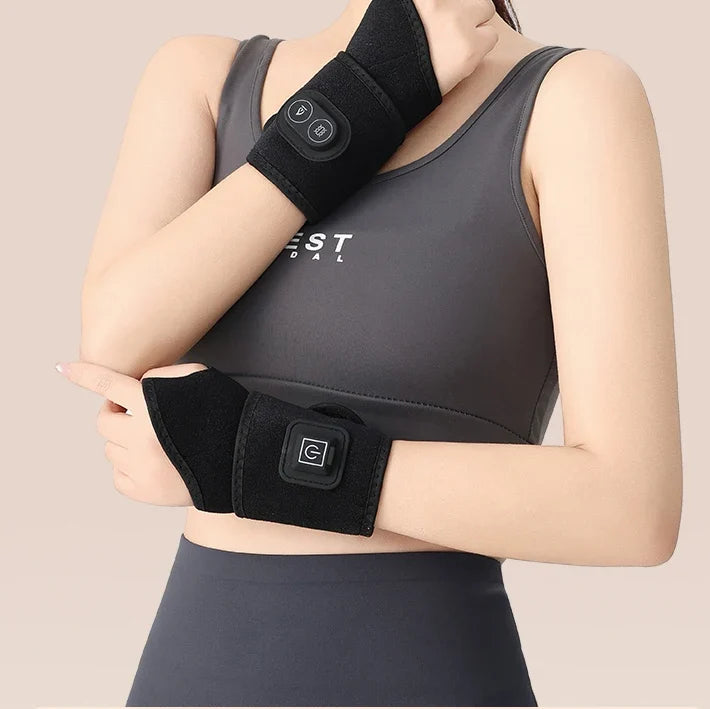 USB Heated Massage Wristband – Warming Wrist Support Wrap