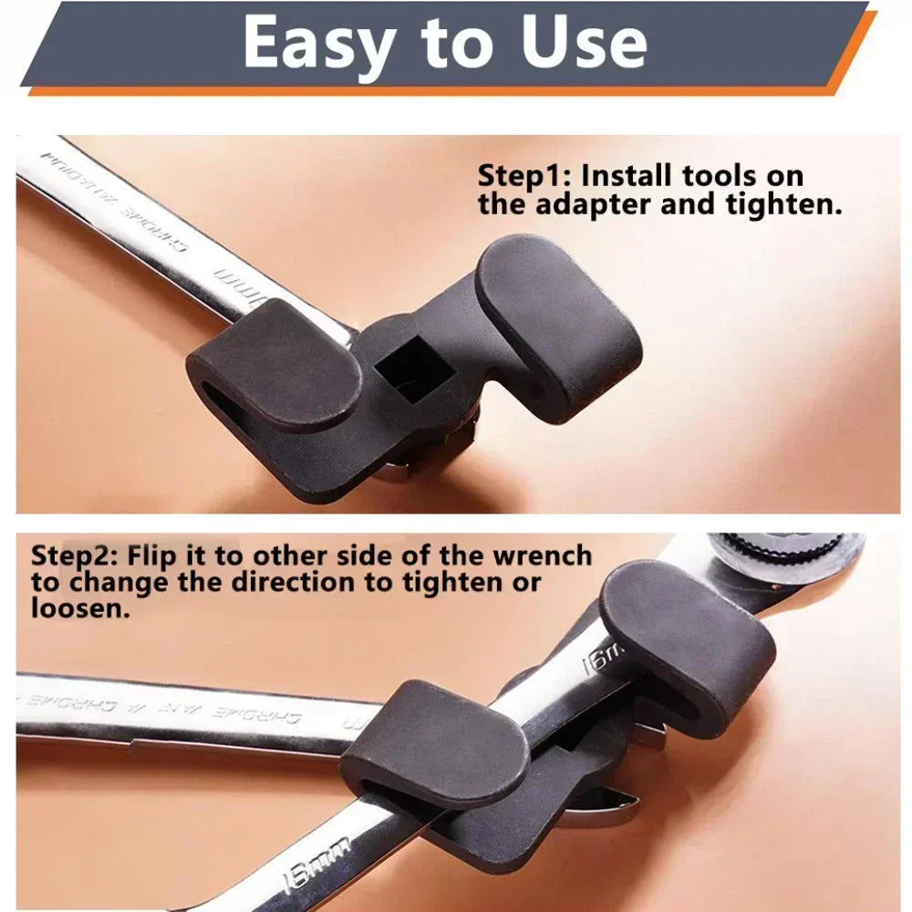Universal Wrench Extender Adapter – 1/2" & 21mm Hex Drive