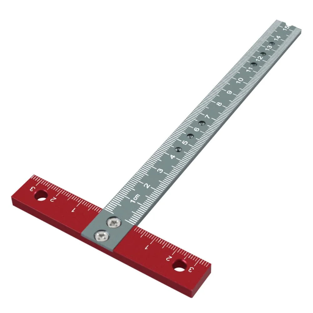 Aluminum Alloy T Square Ruler – Woodworking Marking Gauge