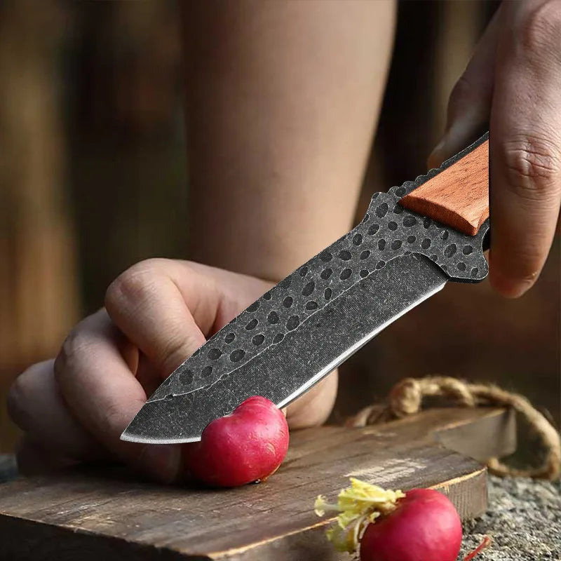 5-Inch Forged Boning Knife – Sharp Stainless Steel Chef Knife