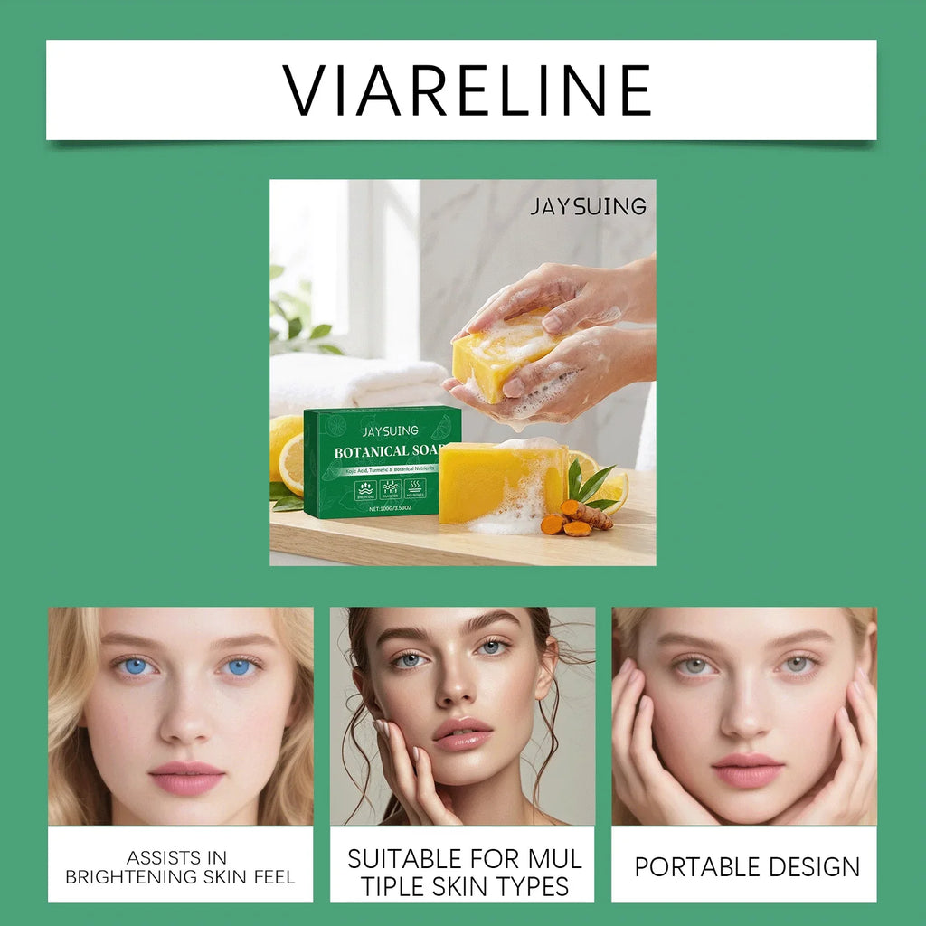 Jaysuing Turmeric Botanical Bar Soap – Cleanse & Moisturize