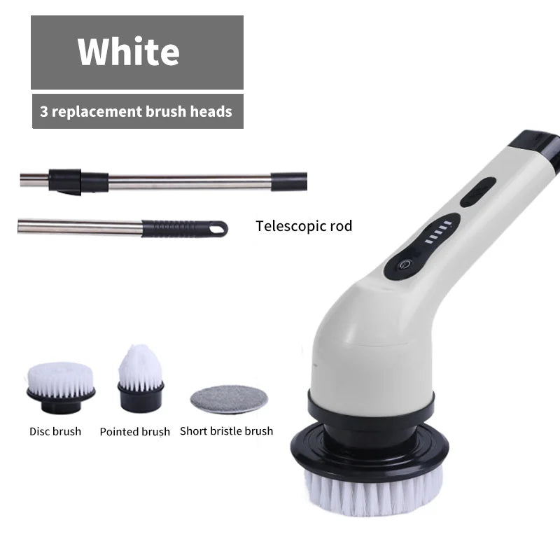BALASHOV 9-in-1 Electric Spin Scrubber – Kitchen & Bath