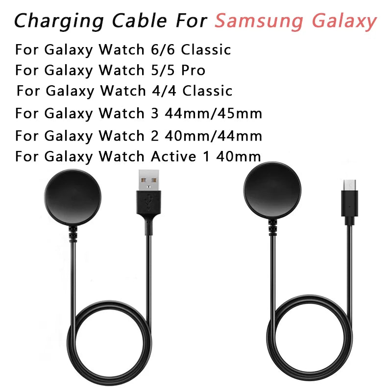 Samsung Galaxy Watch 7/6/5/4 USB Replacement Charger