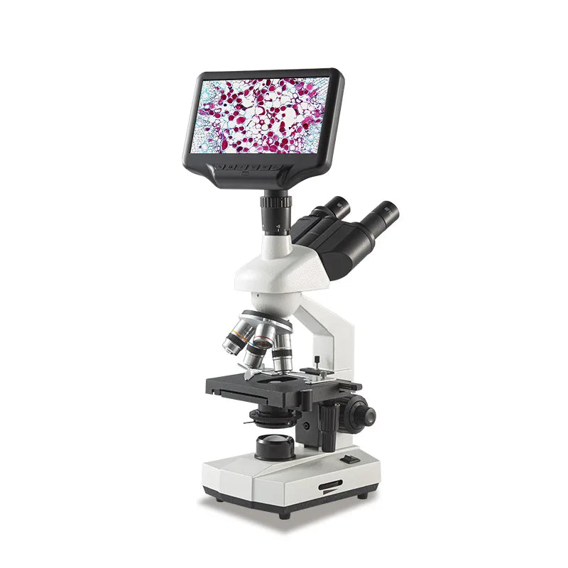 Trinocular Biological Microscope – Aquaculture & Lab | 500X