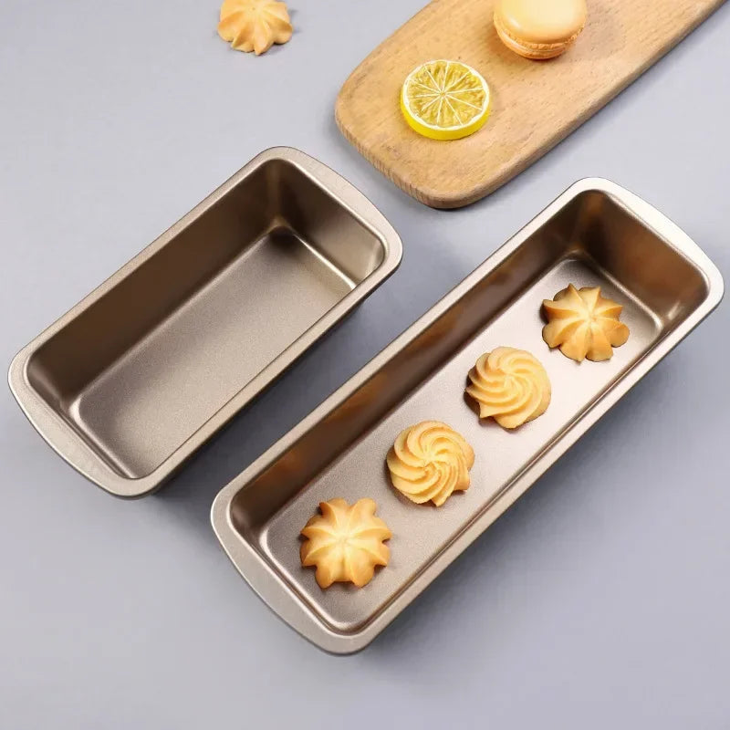 Non Stick Rectangular Pound Cake Bread Mold Baking Tray Commercial