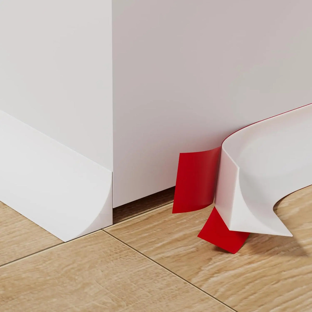 Peel & Stick Flexible Quarter Round Molding | Corner Trim