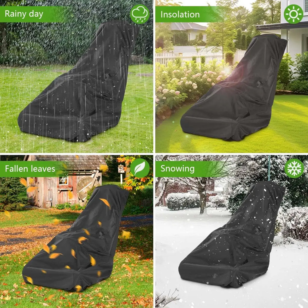Waterproof Lawn Mower Cover | Oxford Cloth with Drawstring