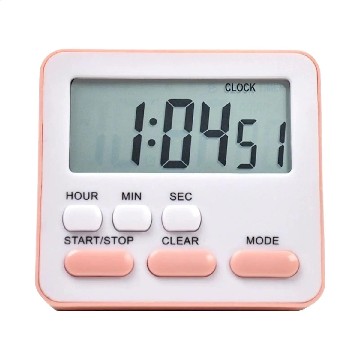 Silent Timer Small Digital Clocks Student Bedroom Study Alarm Kids