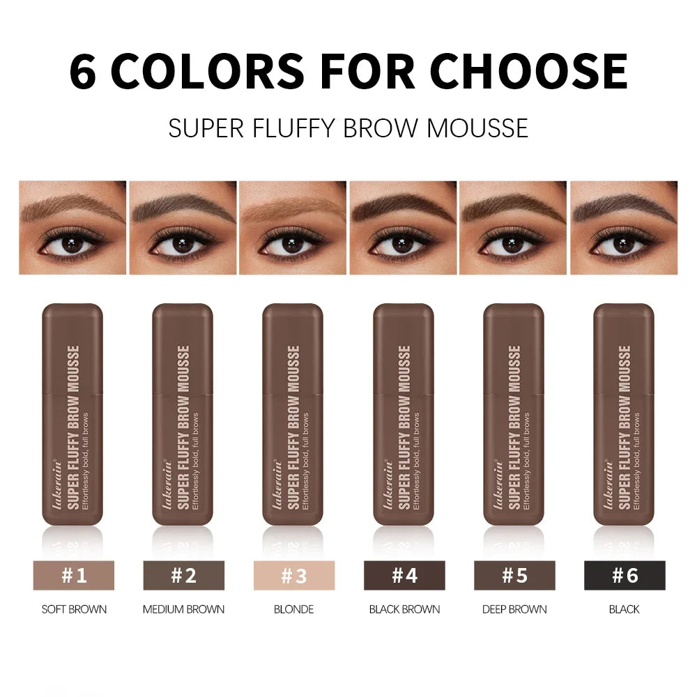 Superfluff Volumizing Brow Mousse | Tinted Waterproof Eyebrow Gel