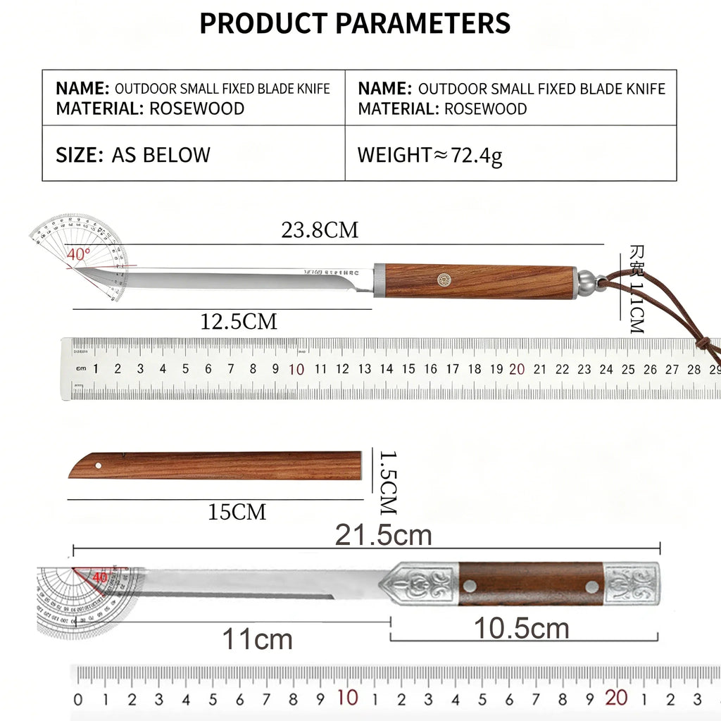 M390 Carbon Steel Boning Knife Set with Wood Handle | 1-3 Pc
