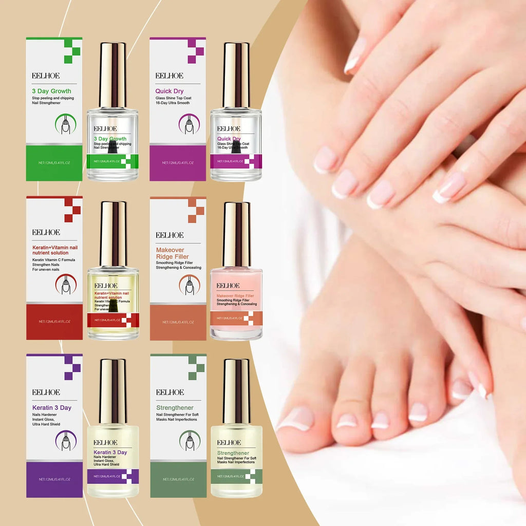 EELHOE Keratin Nail Repair Serum | Strengthening & Growth 12ml
