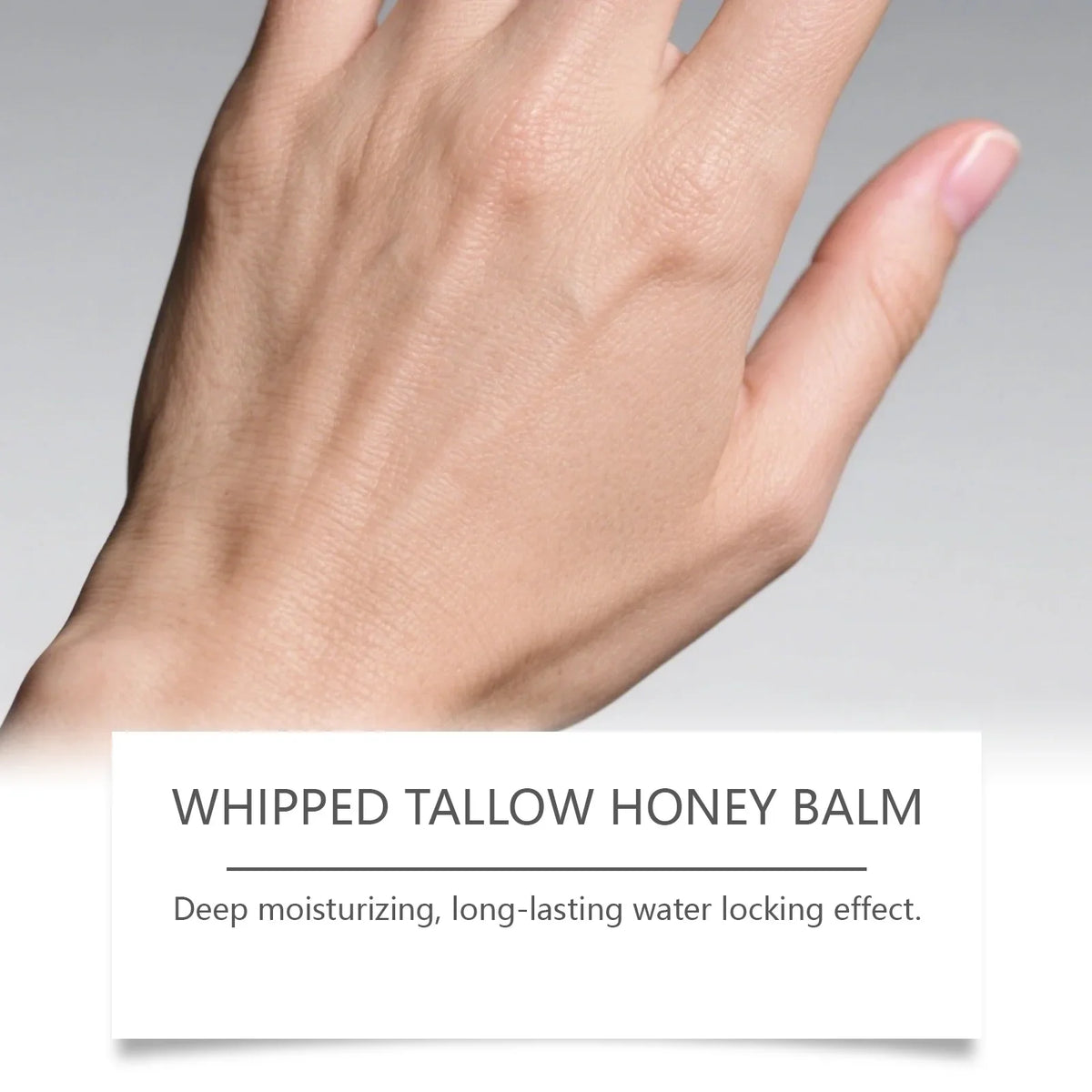OceAura Whipped Tallow Honey Balm – Moisturizing Body Butter