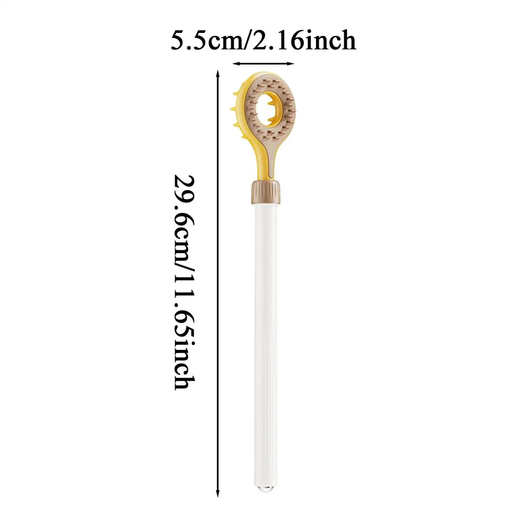 Retractable Double-Sided Back Scratcher & Shower Scrubber