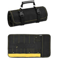 Roll-Up Tool Bag 35-Pocket Canvas Organizer | Electricians