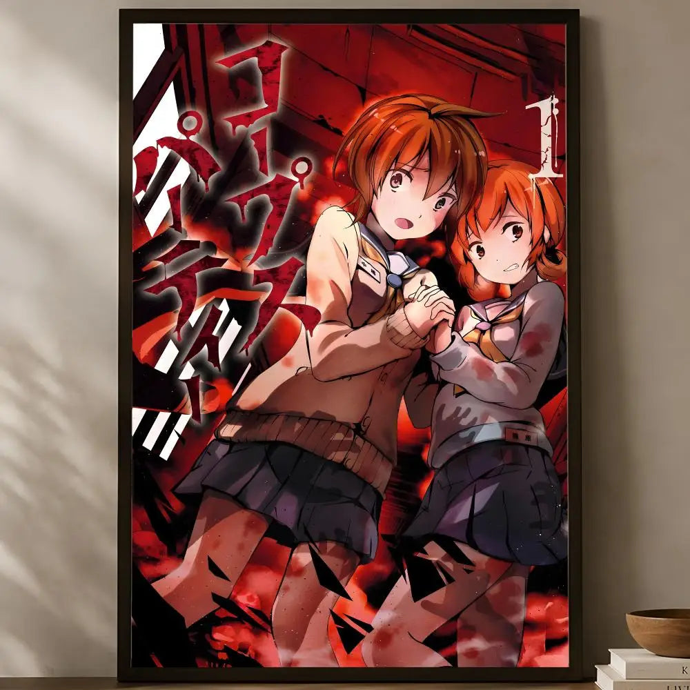 Corpse Party Game Poster – Self-Stick HD Waterproof Wall Art
