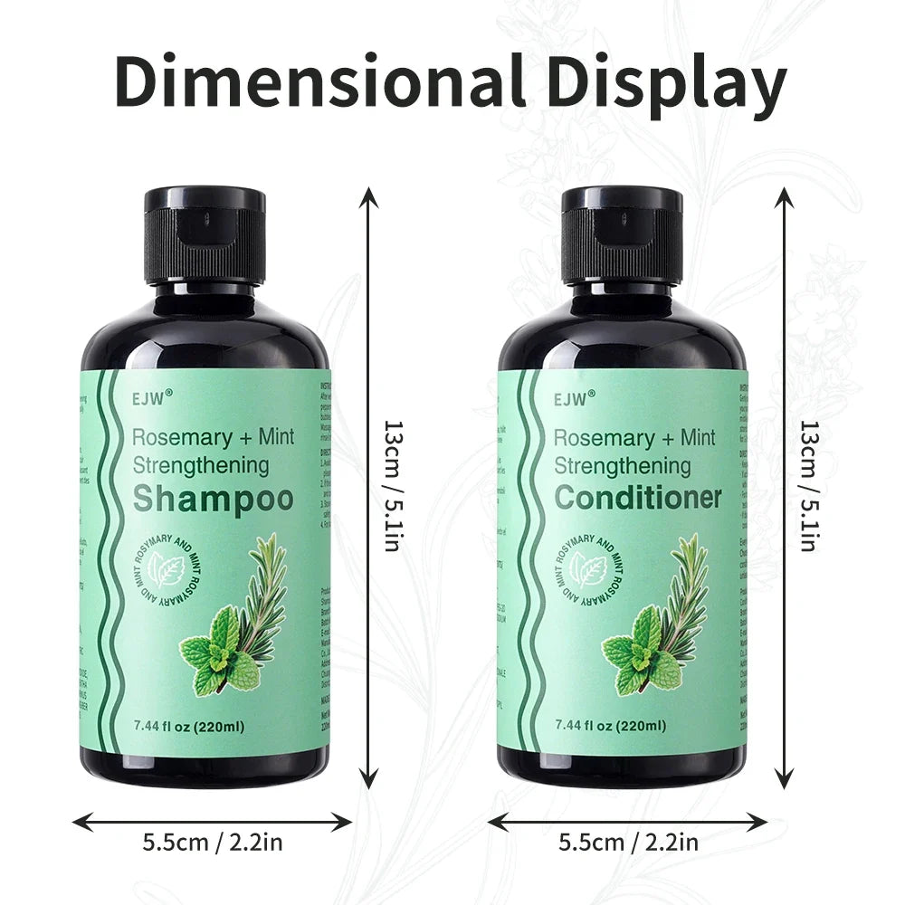 Rosemary Hair Care Set – Shampoo, Conditioner, Mask & Oil