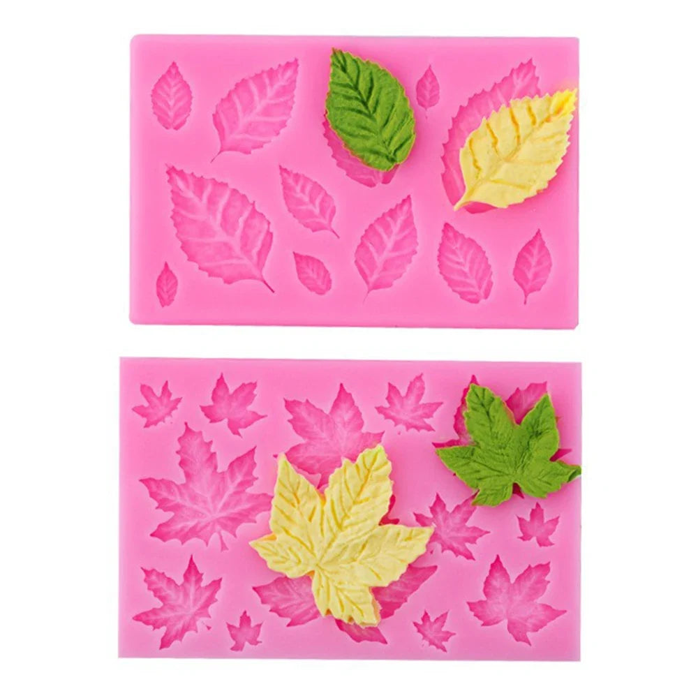 Fall Maple Leaf Silicone Mold – Cake, Chocolate & Candy