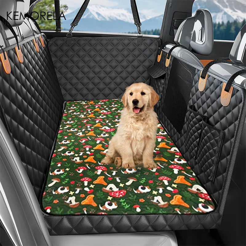 KEMORELA Dog Car Seat Mat – 60x120cm Waterproof Backseat Cover