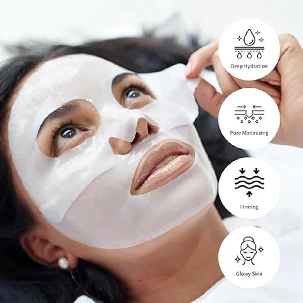 BIOAOUA Deep Collagen Overnight Face Mask – Lifting 5 Pack