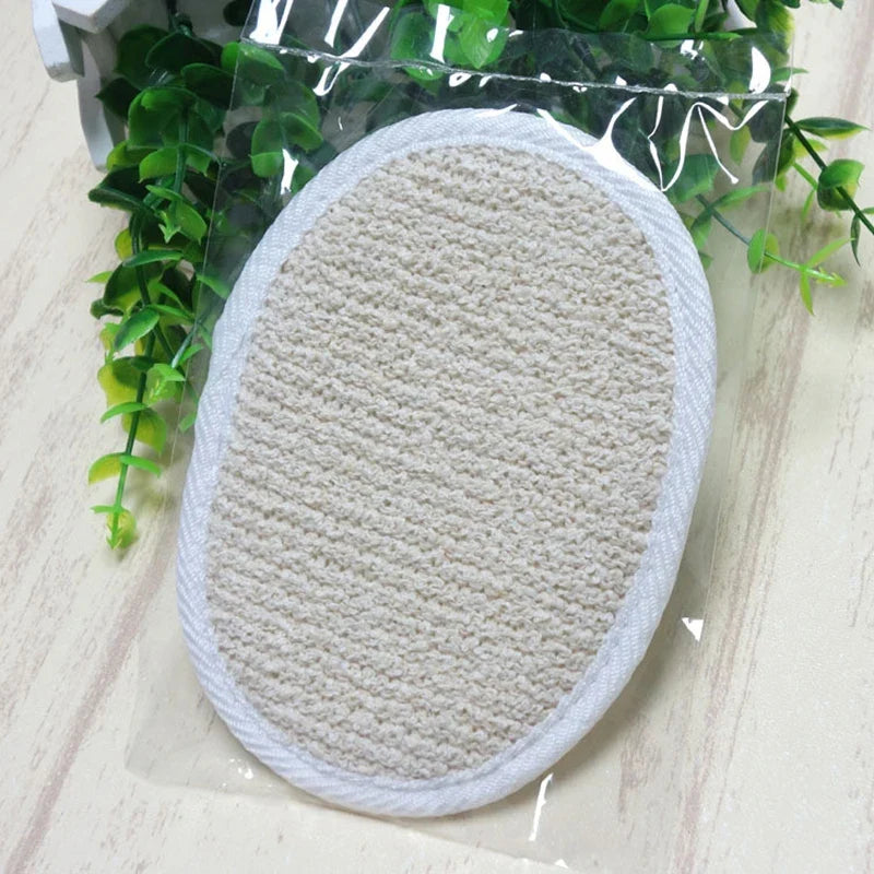 Natural Loofah Sponge Exfoliating Scrubber Pad – Face & Body