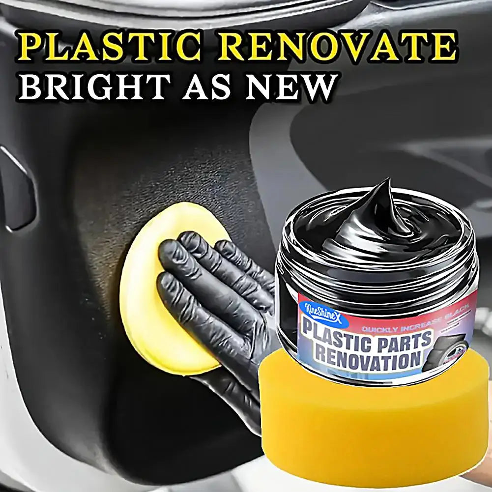 Car Interior Scratch Repair Cream | Plastic & Tire Restorer