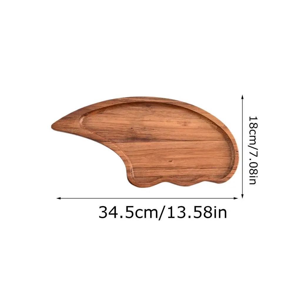 Rustic Wooden Charcuterie Board & Decorative Serving Tray