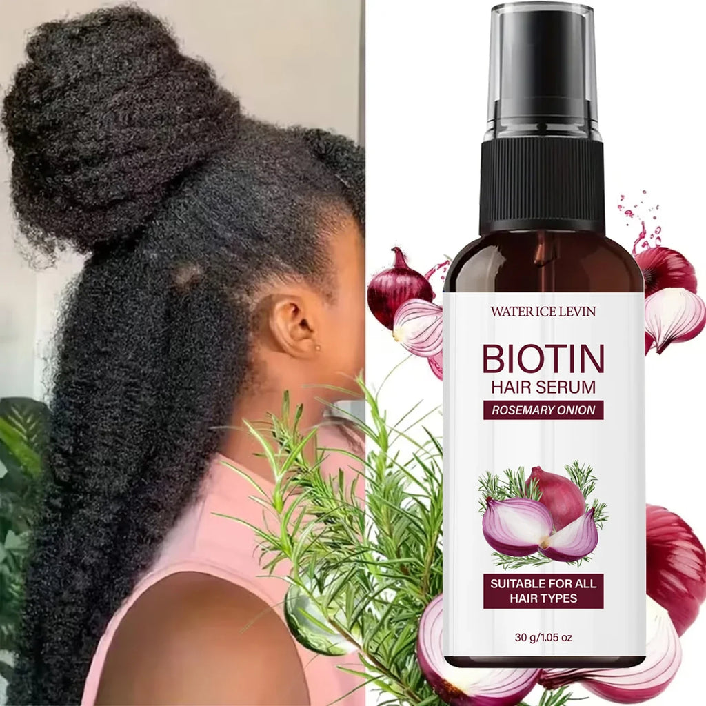 Biotin Rosemary Onion Hair Growth Serum – All Hair Types