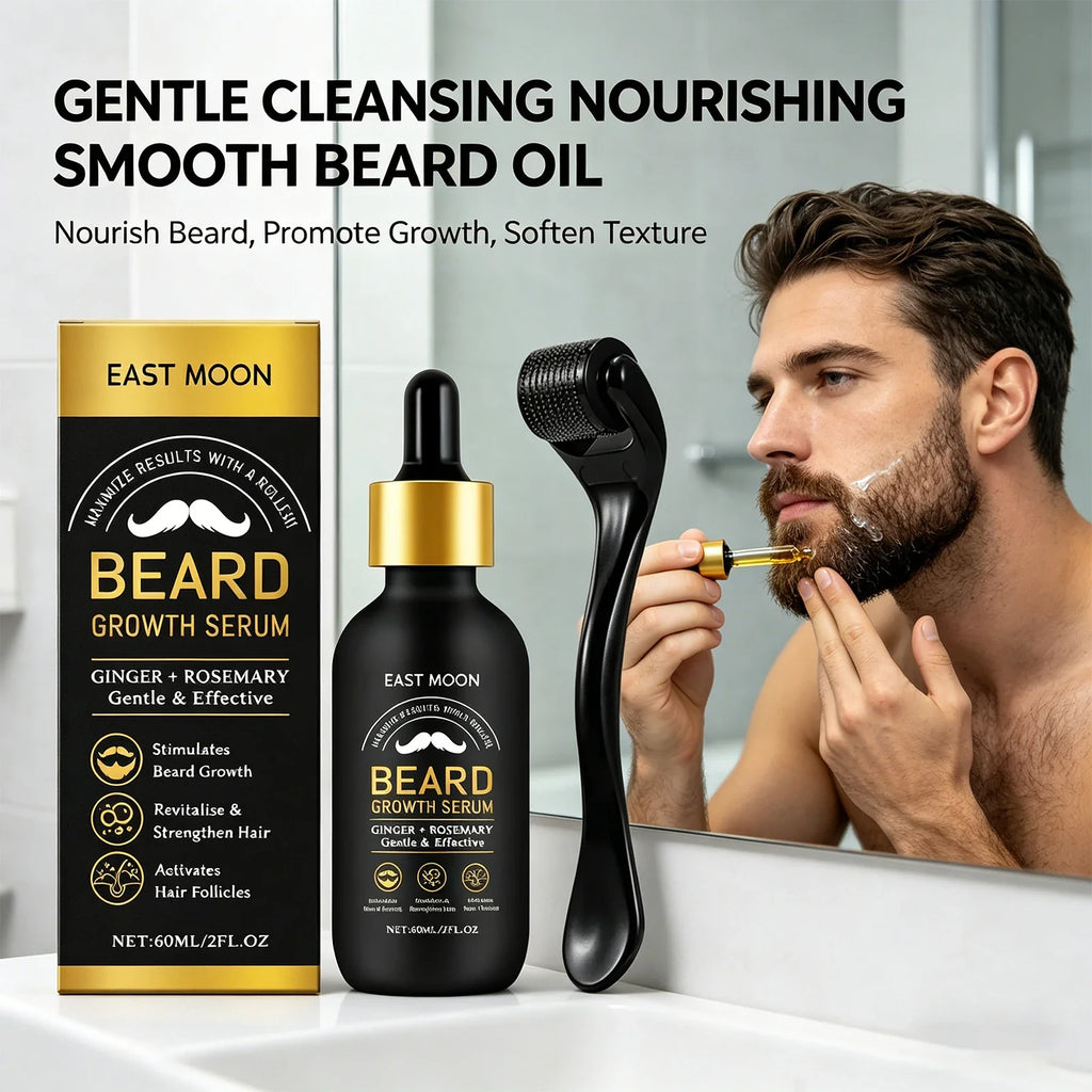 Beard Growth & Thickening Serum Oil 60ml | Men's Grooming