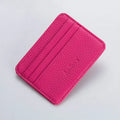 Women's Slim Minimalist Wallet – Large Capacity PU Leather