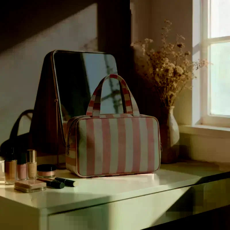 Marbit Folding Travel Wash Bag | Wet Dry Separation Cosmetic Bag