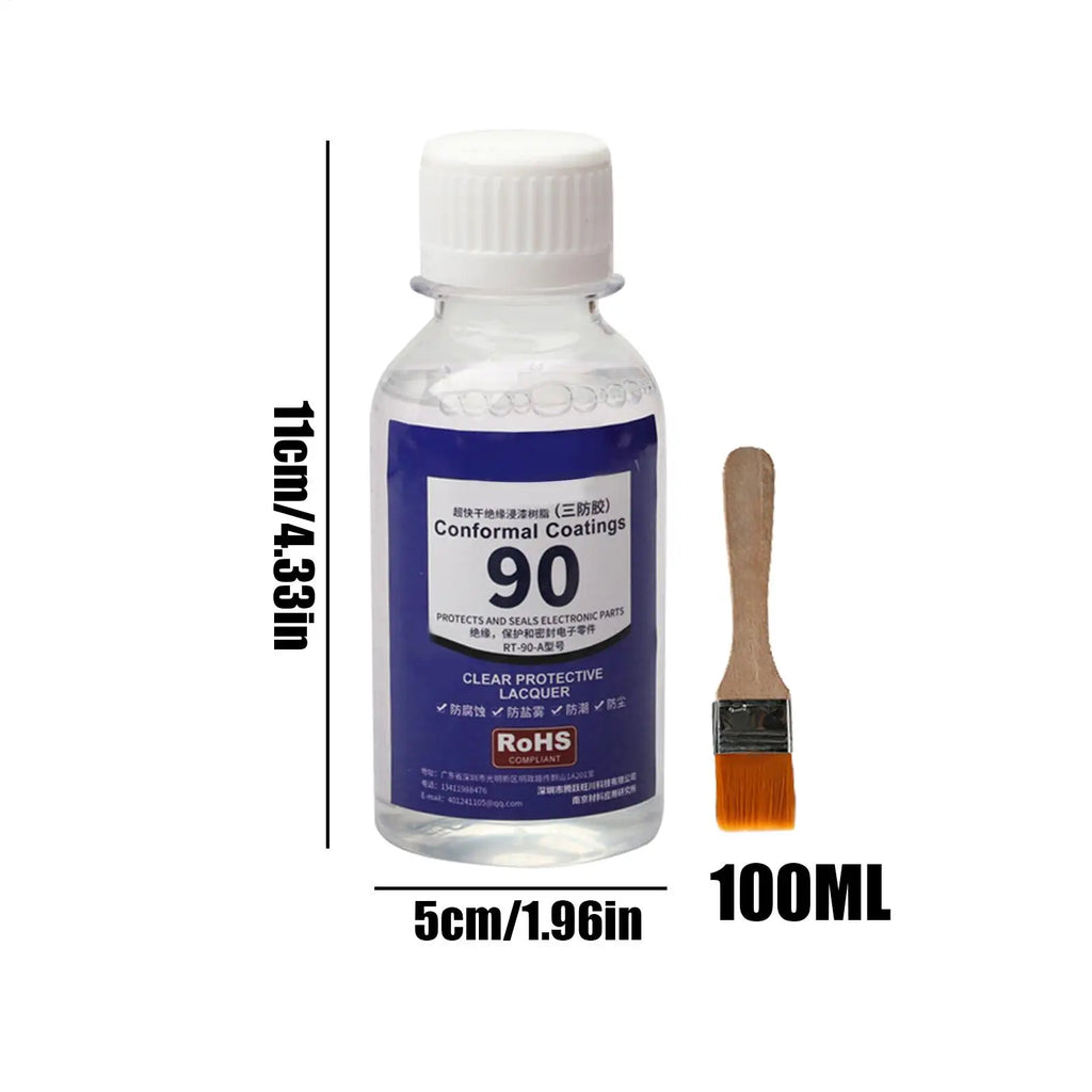 PCB Conformal Coating 100ml – Clear Waterproof Circuit Sealant