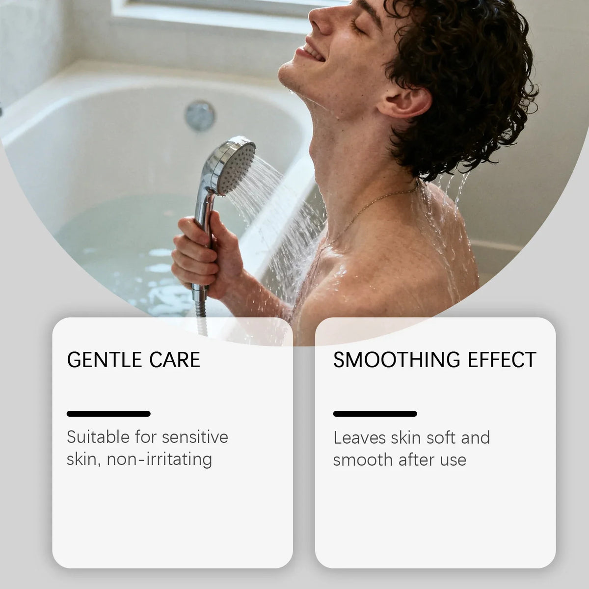Dual-Sided Exfoliating Body Towel – Back Scrubber & Bath Sponge