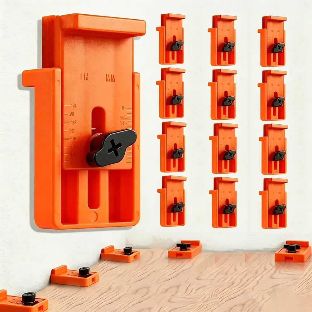12-Piece Adjustable Flooring Spacers 1/4"–1" | Wood & Vinyl