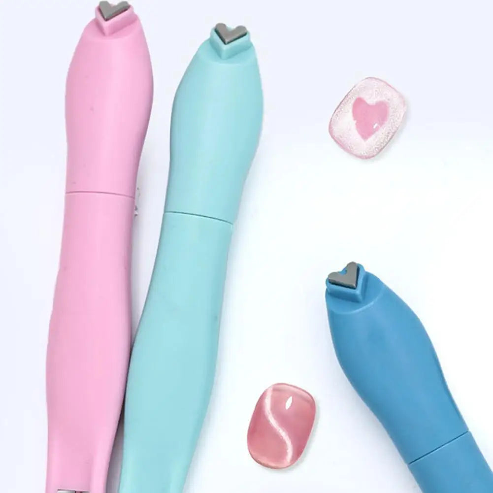 3-in-1 Heart Magnet for Cat Eye Gel Polish | Nail Art Tool