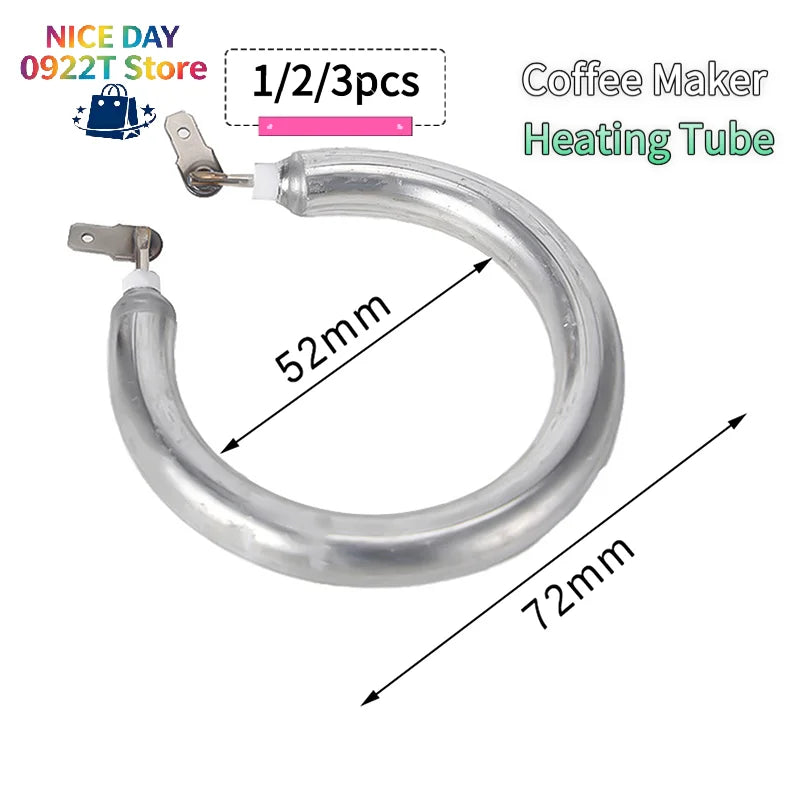 Coffee Maker Heating Tube Element Heat Pipe Machine Heater Water Rod