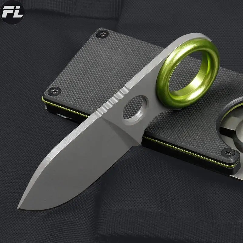 Mini Pocket Knife – 5CR15MOV Steel Keychain Carry Knife EDC