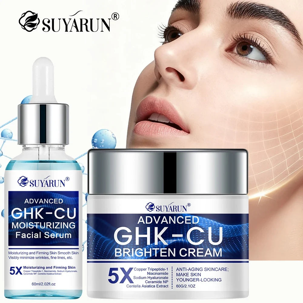 SUYARUN GHK-CU Cream & Serum – Firming Face Moisturizer